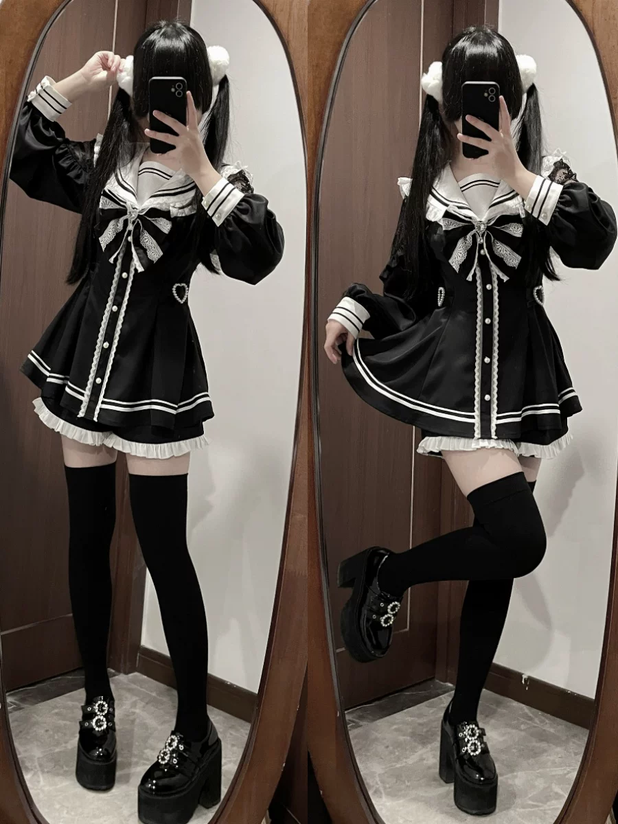 Genuine Japanese cute white set, (Physicals)