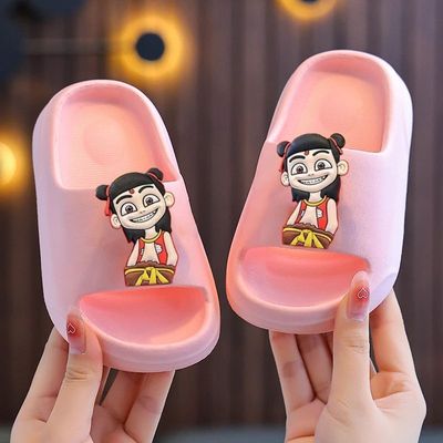 女童拖鞋EVA哪吒亲子儿童