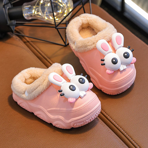 儿童棉拖鞋防滑居家无异味冬季