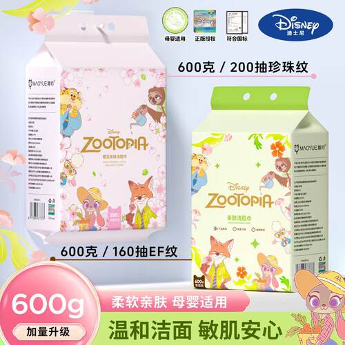 疯狂动物城家庭装悬挂式洗脸巾