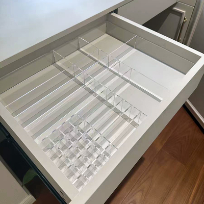DIY亚克力抽屉收纳分隔化妆品盒