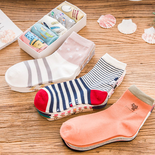 女袜 韩日系袜子个性 袜子女棉袜秋冬季 棉袜女士中筒袜百搭时尚