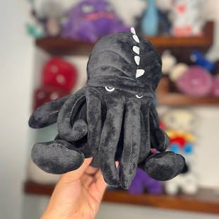 克苏鲁毛绒公仔猎奇玩偶Cthulhu Mythos娃娃丑萌暗黑风送男孩礼物