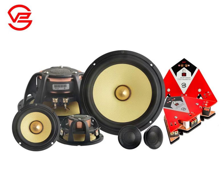 威格汽车音响改装A7.3三分频套装喇叭6.5英寸发烧级车载扬声器