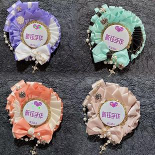 58mm-75mm吧唧托手作复古洛丽塔谷美填充配饰痛包华丽款徽章托