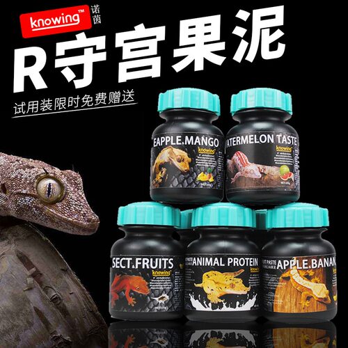 K诺茵爬虫睫角守宫混合水果味