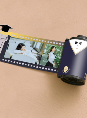 狮定定制胶卷相册 毕业礼物纪念品送老师同学闺蜜生日节礼物
