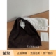 现货 极简复古 深咖啡色麂皮小号bindle三角托特包手提包 The Row