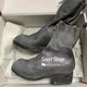 Soon 788Z 现货 Guidi PL2 310 星空灰色马皮前拉链暗黑短靴