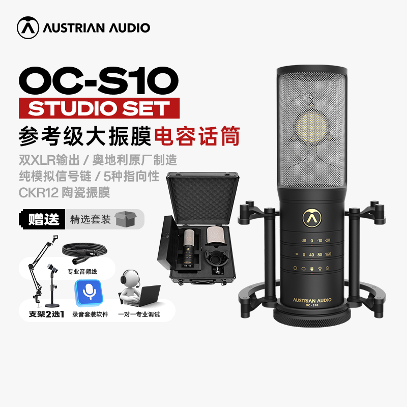 OC-S10参考级大振膜电容话筒