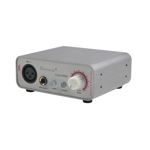 Tinsea MPA Mini Playback Studio Профессиональный микрофон SM58 Усиление микрофона 48V