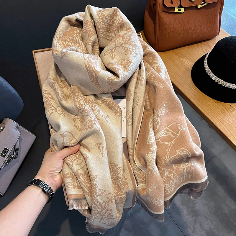 法国CinsKiss保暖山羊绒围巾