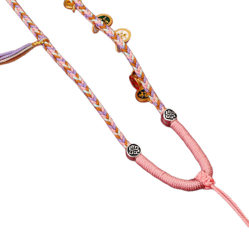 藏式五路项链藏式手工编织八股编织吊坠项链绳唐卡挂绳佛牌吊坠绳,饰品/流行首饰/时尚饰品新,银饰项链,淘宝优惠券,粉丝福利购,淘宝优惠卷