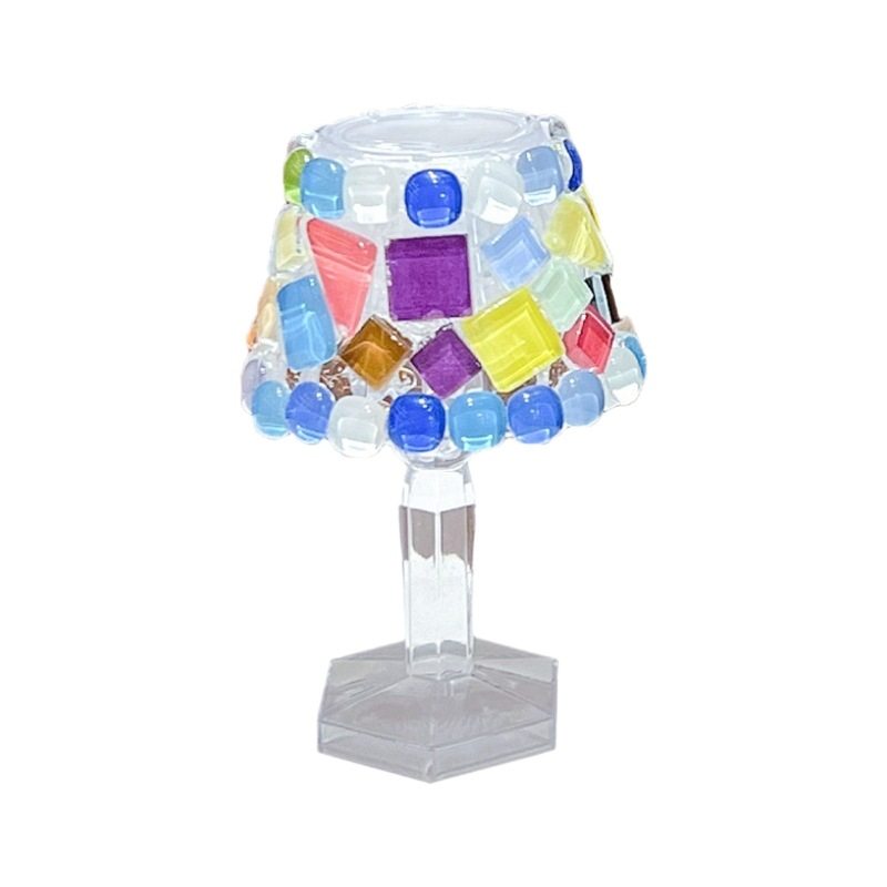 马赛克台灯手工diy制作材料包发光小夜灯水晶钻石LED灯罩益智玩具,玩具/童车/益智/积木/模型,其他人偶玩具,淘宝优惠券,粉丝福利购,淘宝优惠卷