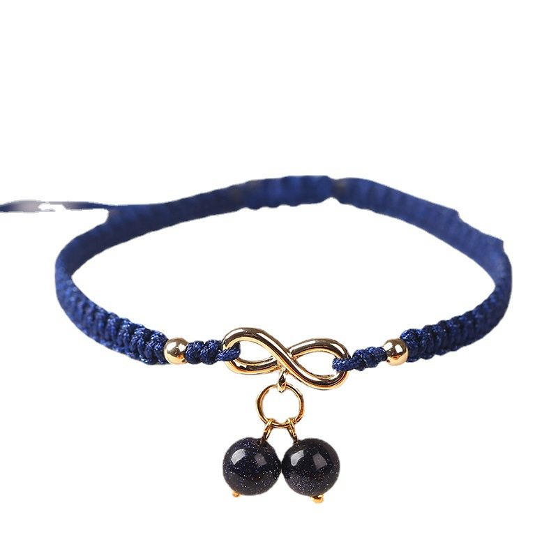 小樱桃手工草莓晶手链女编织红绳学生闺蜜礼物紫水晶灰月光可爱,饰品/流行首饰/时尚饰品新,银饰手链,淘宝优惠券,粉丝福利购,淘宝优惠卷