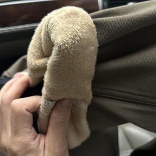 加绒裤子男秋冬季潮牌百搭休闲长裤美拉德加厚美式高街直筒牛仔裤