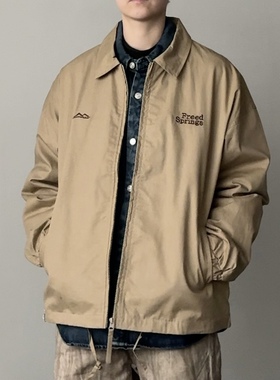 蜡染工装通勤夹克52512 春季日系潮男防风外套上衣CCD自由商店