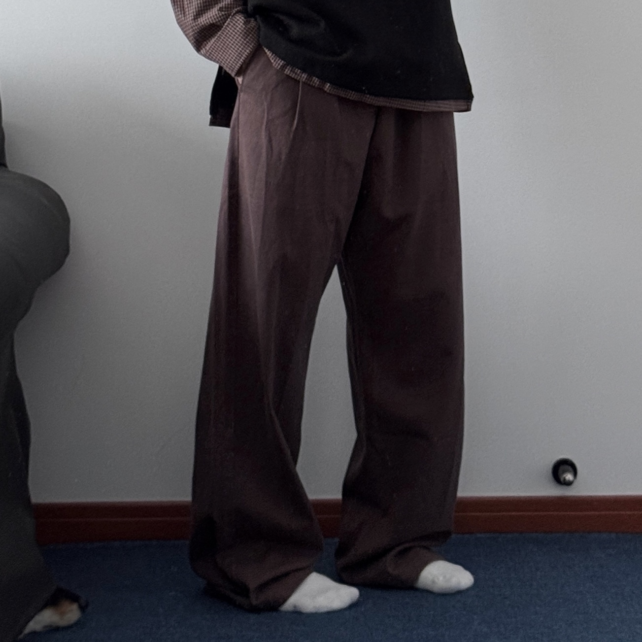 CCD「优雅随性」莱赛尔轻直筒裤