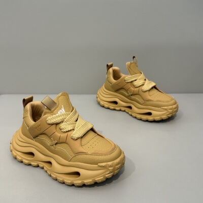 潮牌专柜减震软弹厚底老爹鞋男增高时尚百搭高级感休闲运动鞋潮流