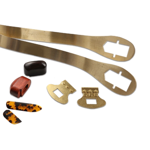 大三弦中三弦小三弦支架弦总倒冠指甲三弦弦总三弦配件黑檀倒冠