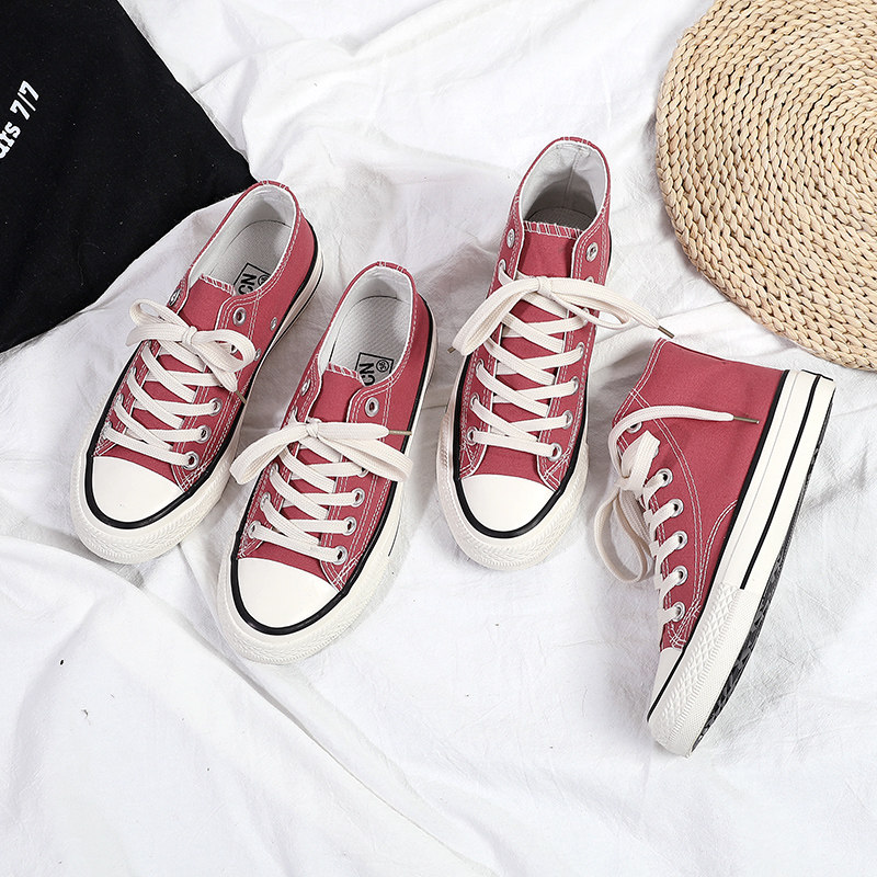 2019 new pattern canvas shoe Harajuku ulzzang Versatile Korean Edition Retro shoes Cloth shoes student skate shoesin the Women's Shoes, Low shoes  category - from Buy2taobao.com to provide professional Taobao agent buy service