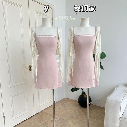 韩女基础版裙裙天丝棉吊带连衣裙