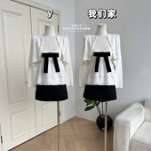 外套吊带套装 针织开衫 初秋穿搭上衣 古堡少女 柒月末