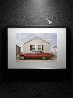 摄影作品挂画 摄影师Joel Meyerowitz的著名作品 客厅沙发装饰画