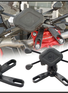 适用本田 CB400F CB650R改装龙头压码底座 中置平衡座 导航支架