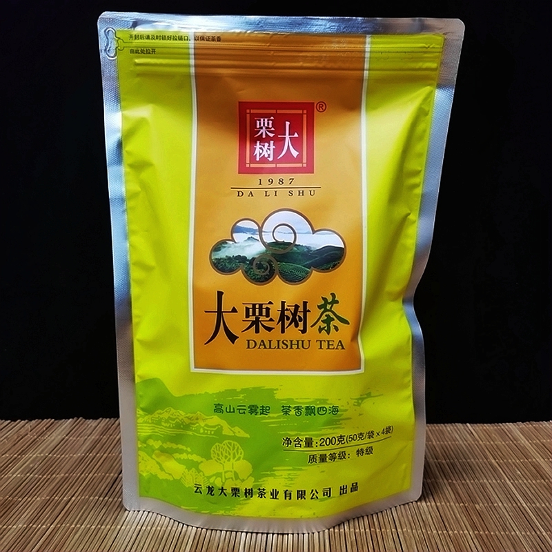 大栗树云龙绿茶4小袋装