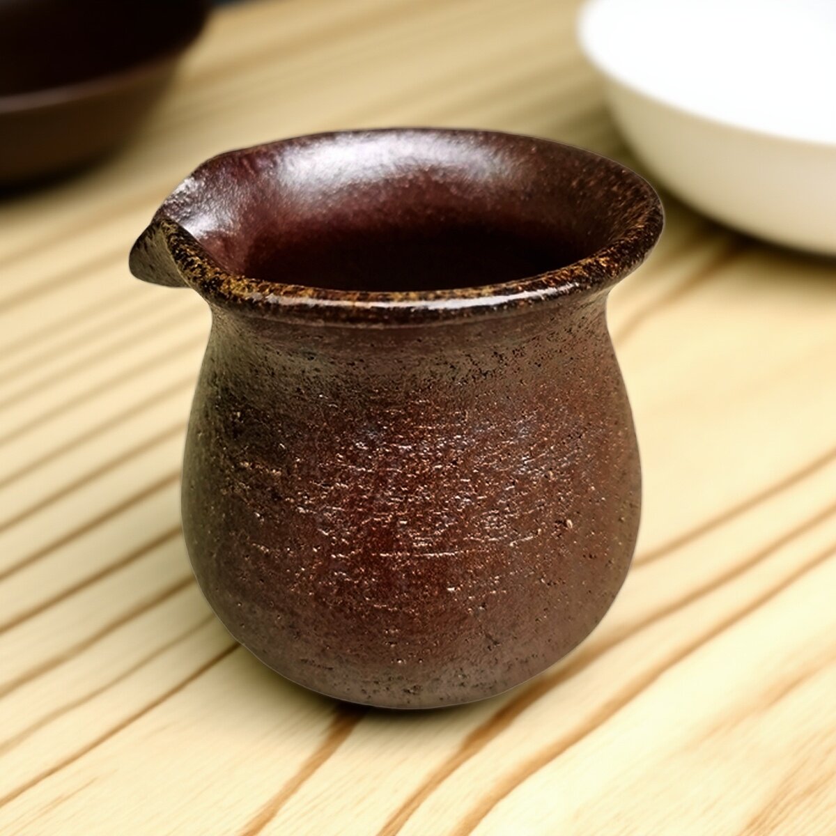 云南天然陶土老岩泥公道杯茶海