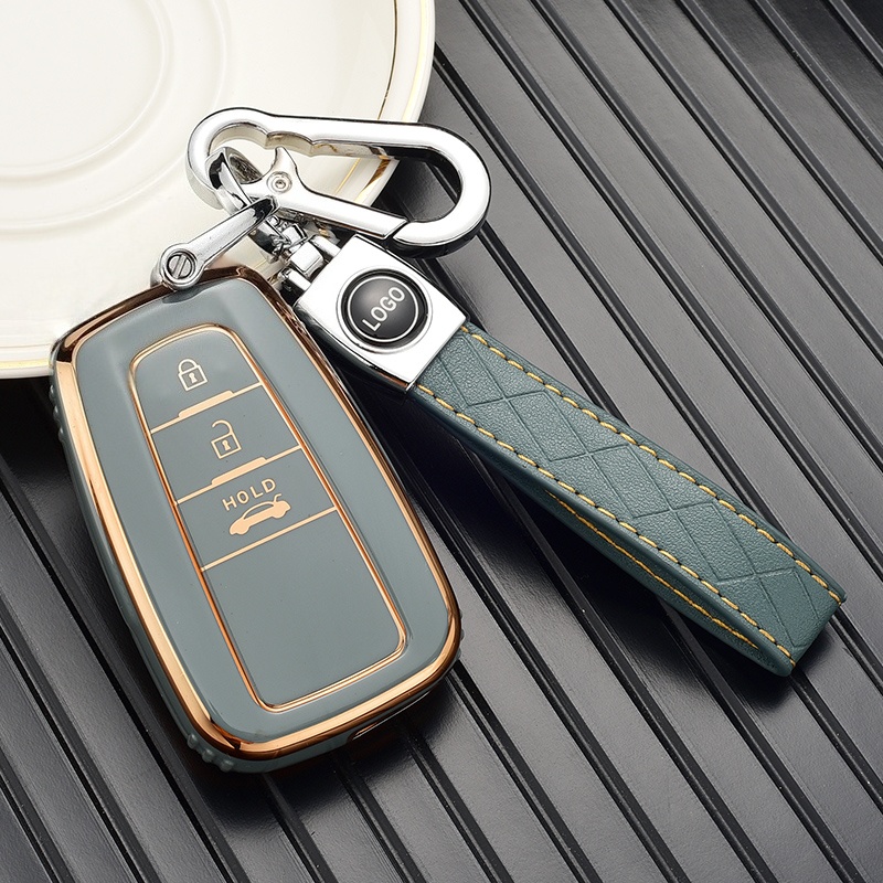适用2020款新丰田荣放RAV4亚洲龙狮奕泽CHR汽车钥匙包套壳扣男女