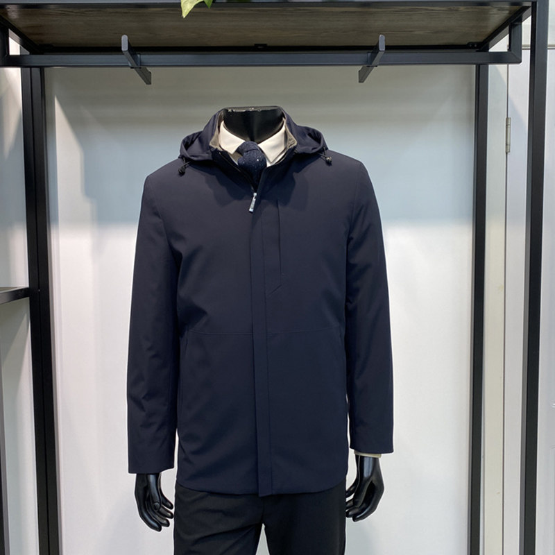 后背兔毛内胆可脱卸冬季男士羽绒服外套商务上衣领佐诺依品牌,男装,皮草,淘宝优惠券,粉丝福利购,淘宝优惠卷