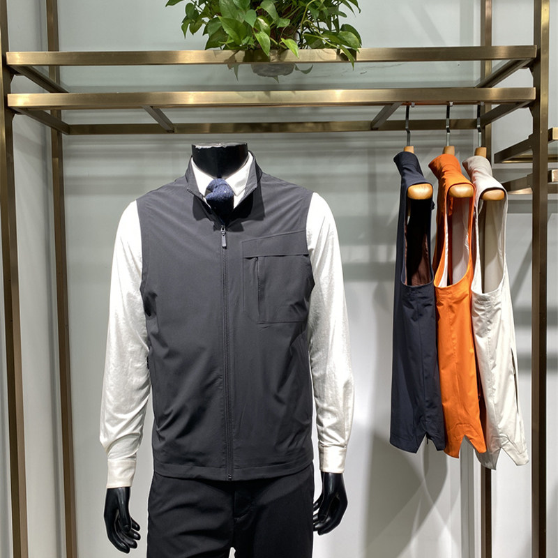 轻奢时尚款春季新品男士弹力马甲上衣休闲拉链背心外套领佐诺依,男装,常规马甲,淘宝优惠券,粉丝福利购,淘宝优惠卷