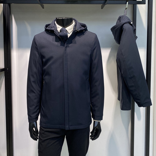 领佐诺依商务可拆卸内胆羽绒服