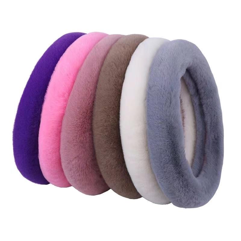 老年代步车四轮电动车33 34 35 36cm方向盘套小号S号冬季毛绒把套