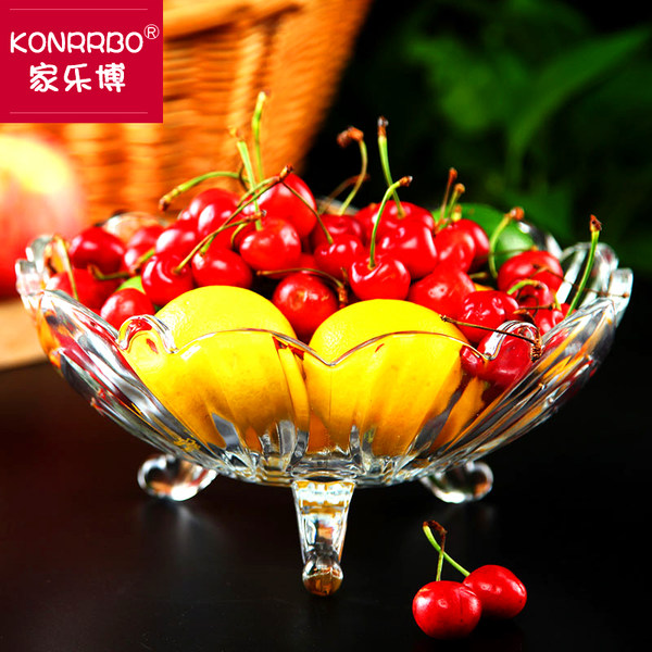 Konrrbo 家乐博 欧式水晶玻璃果盘 优惠券折后¥9.8包邮(¥12.8-3) Konrrbo 家乐博 欧式水晶玻璃果盘 优惠券折后¥9.8包邮(¥12.8-3)