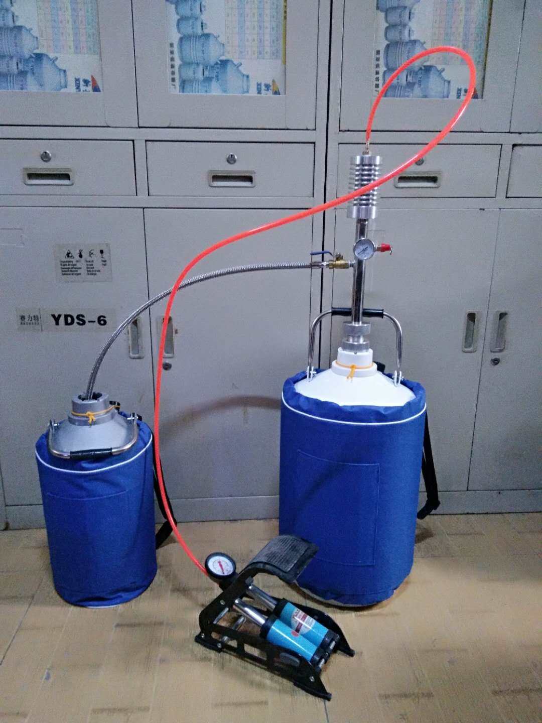 液氮泵 抽液氮 液氮喷枪脚踏压力液氮泵厂家喷雾液氮舞台烟雾