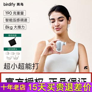 birdify岚鸟G20筋膜枪肌肉按摩器女生用迷你肌肉按摩仪按摩枪礼物