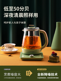 小南瓜养生壶家用多功能办公室小型煮茶器电热烧水花茶壶2021新款