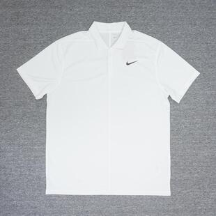 NIKE/耐克 男子网球DRY-FIT休闲运动速干POLO短袖T恤 DD8373-100