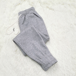 秋冬季加绒不倒绒小脚裤卫裤长裤休闲裤显瘦束脚外穿女裤子保暖裤