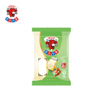 French Lechi cheese, cheddar cheese, ham, pizza flavor, processed cheese, 15 pieces, 78g children's cheese