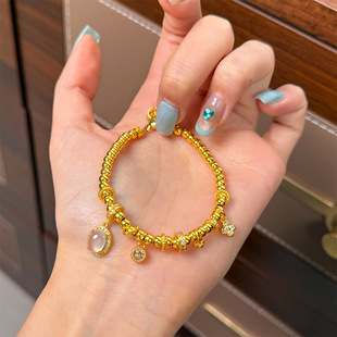 小红书同款欧美时尚精致轻奢微镶锆石龙心手链高级感气质百搭手饰