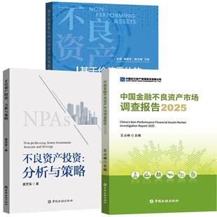 不良资产投资 不良资产分类管理 分析与策略不良资产投资收益与风险投资策略 基于价值重估 3册中国金融不良资产市场调查报告2025