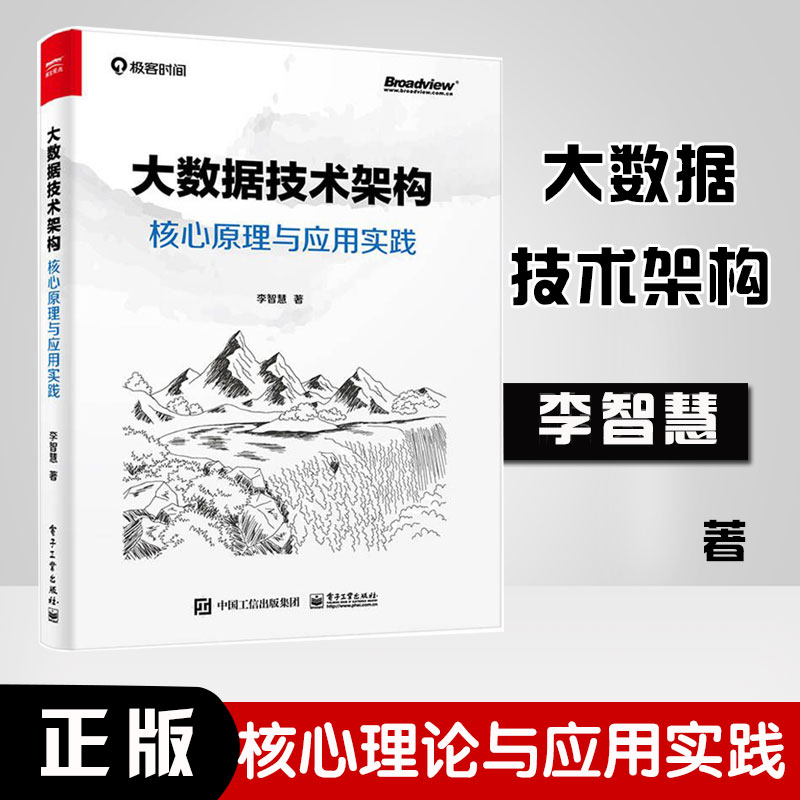 正版书籍大数据技术架构：核心原理与应用实践李智慧网络与互联大数据行业从业人员参考阅读计算机编程设计与程序语言使用研究