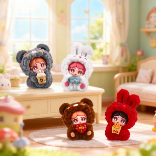 可爱桌面小摆件追寻之约萌粒盲盒送朋友生日礼物创意手办厂家