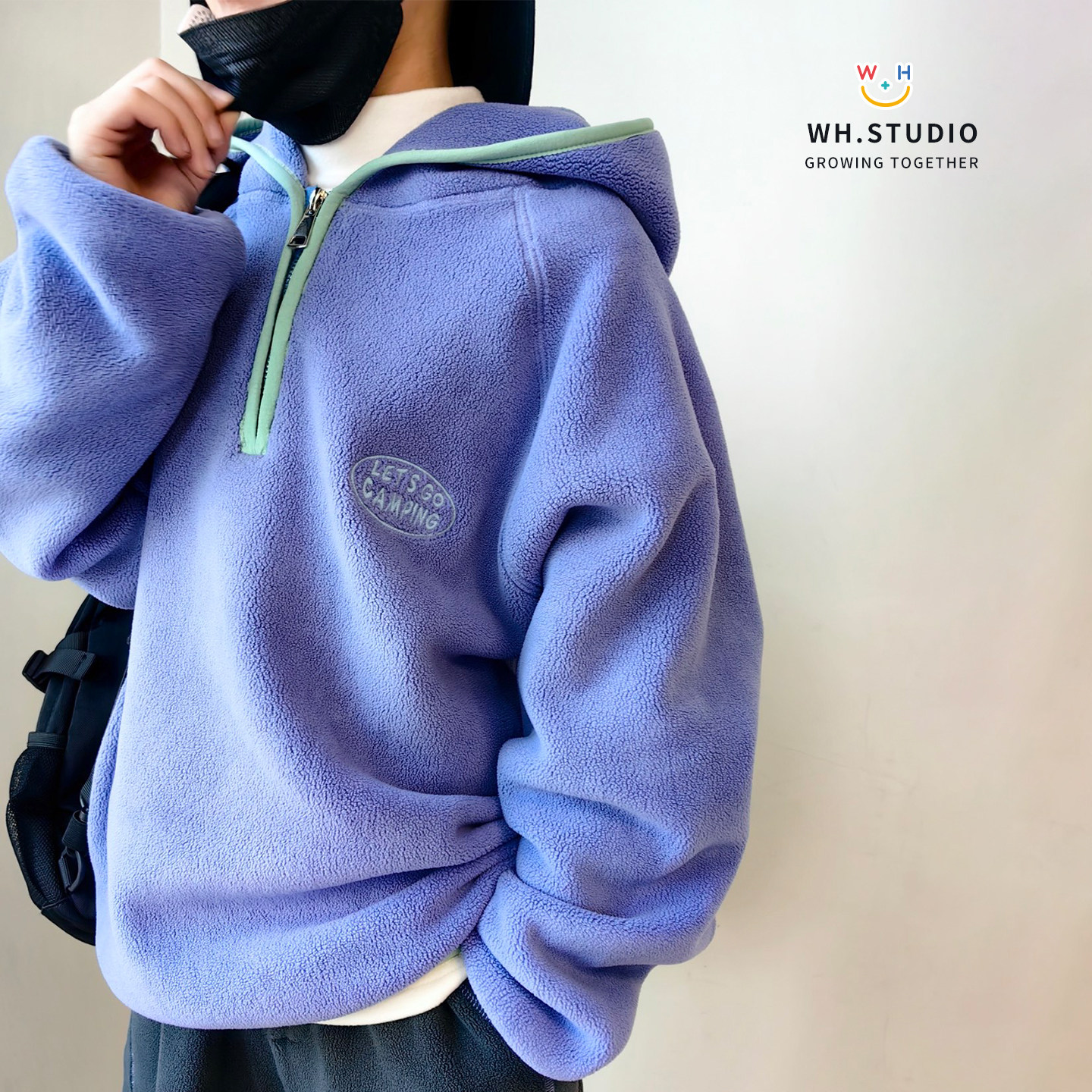 520克重磅自发热双面奥粒绒卫衣