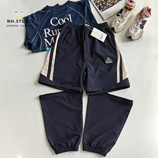 威廉家|长裤变短裤 户外潮牌男童女童高定速干运动冲锋裤速干裤