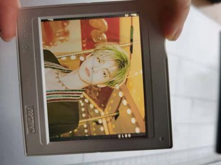 透明防水照片翻拍生日礼物品情侣相纸胶卷反转正片幻灯投影带框